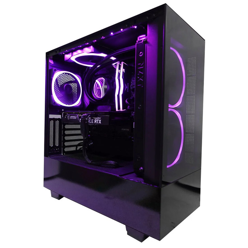 (Pre-Built) Gaming PC Intel i5-12600K w/ MSI RTX 3060 2X OC w/ NZXT H510 Elite - Custom Painted